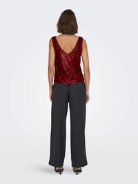 Only Ana V-Neck Tank Top
