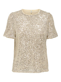 Only Ana Loose Sequins Top