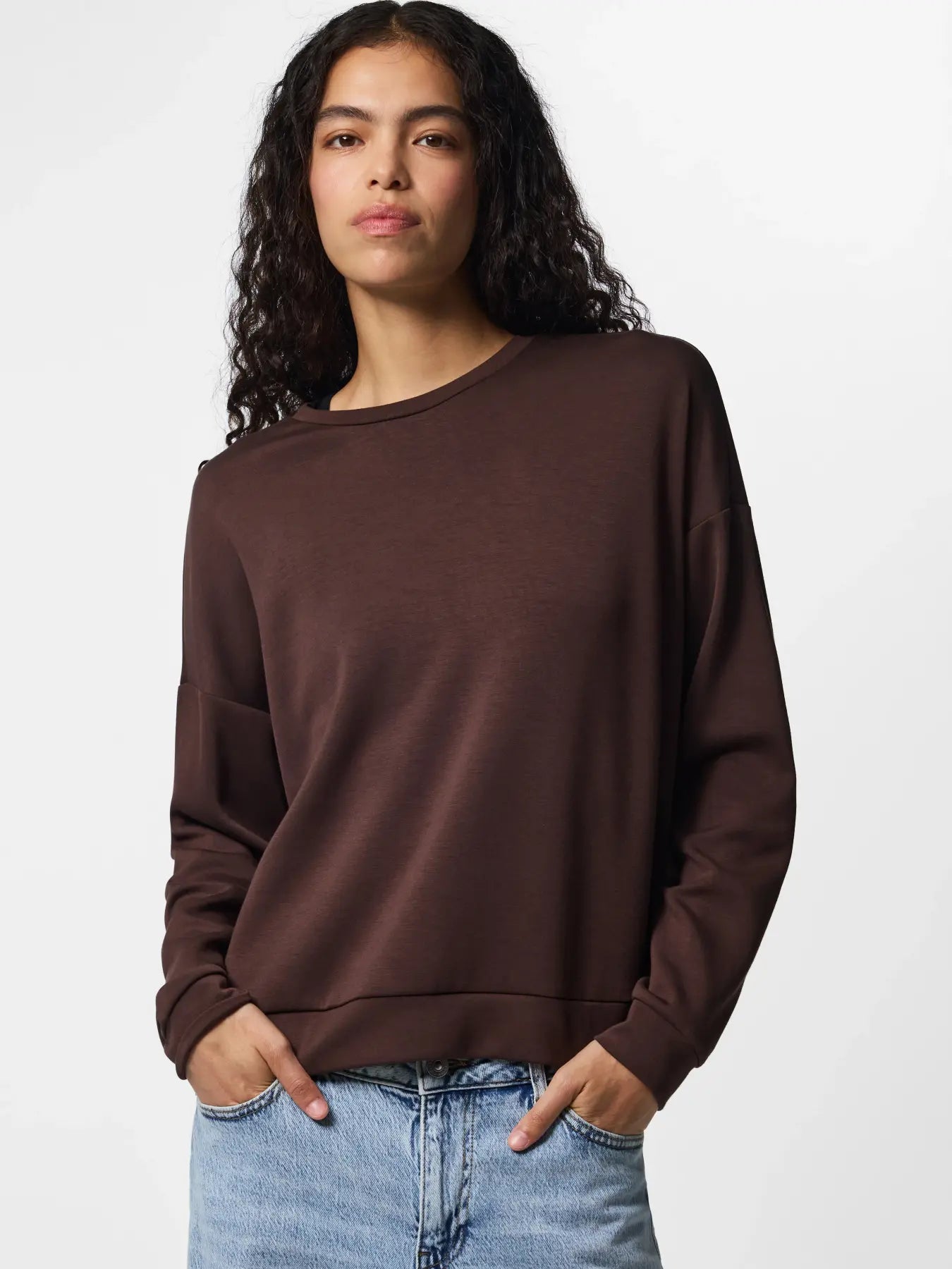 Pieces - Michelle Scuba Sweatshirt