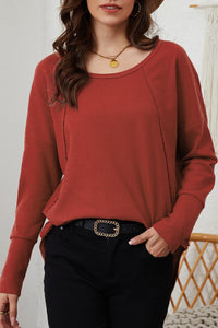 Charlotte Waffle Knit Top