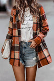Dallas Open Plaid Jacket
