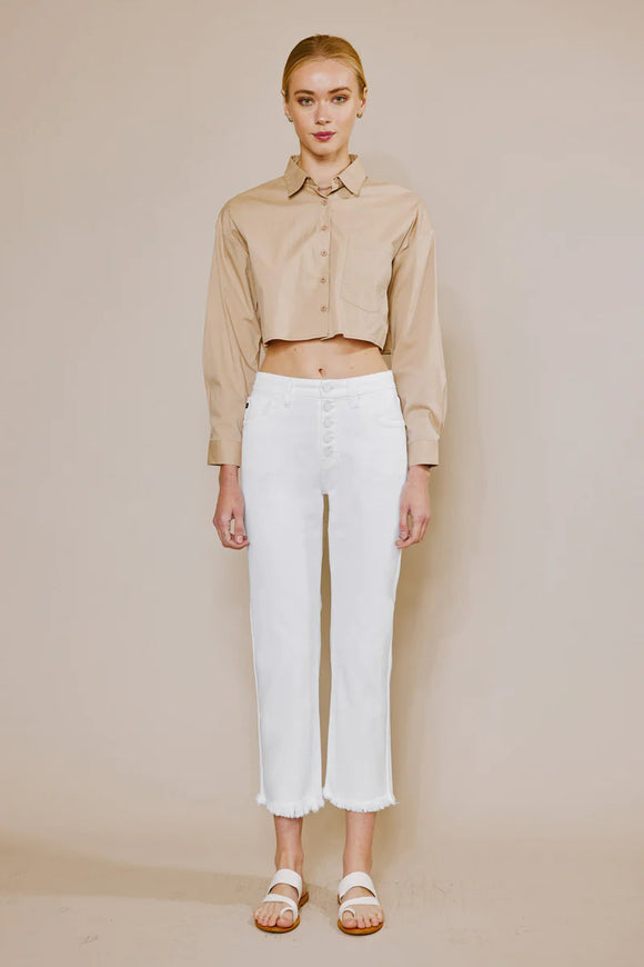 KanCan Taurus High Rise Straight Slim Jeans