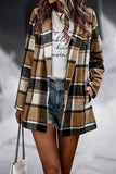 Dallas Open Plaid Jacket