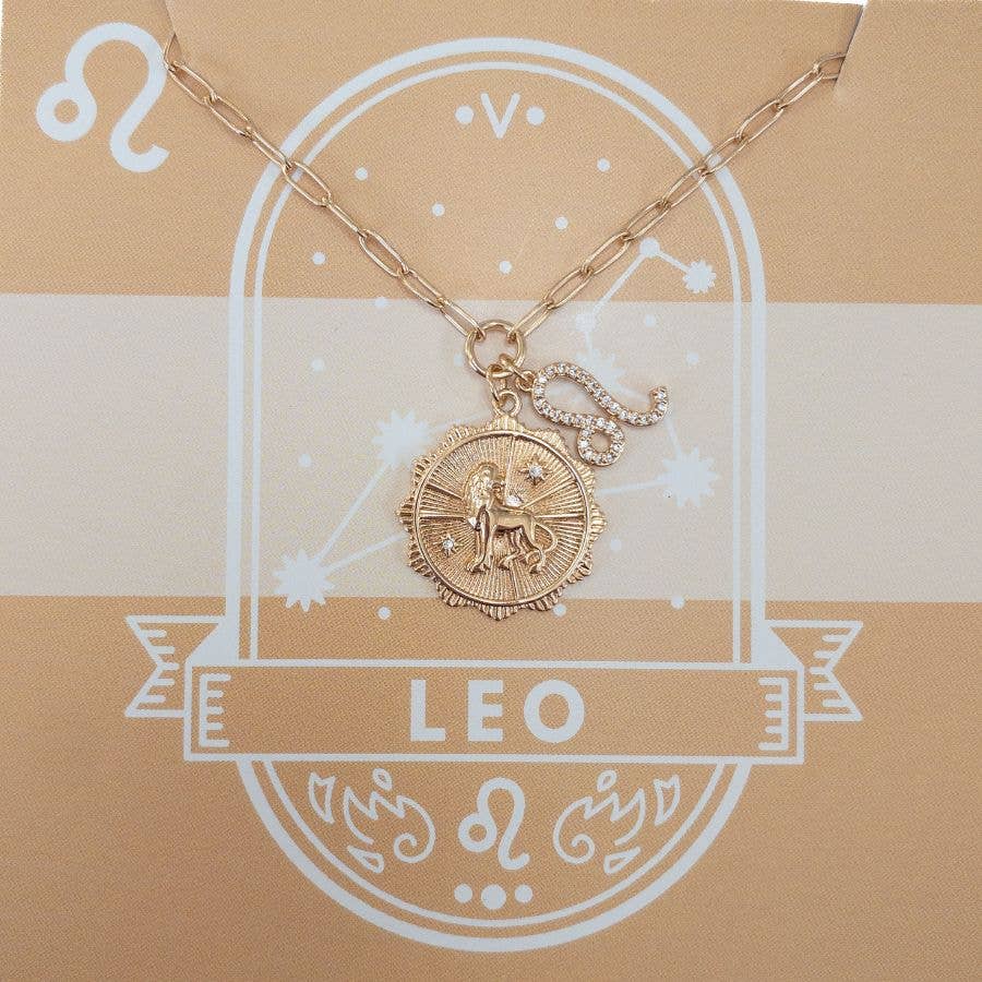 Zodiac Medallion Necklaces