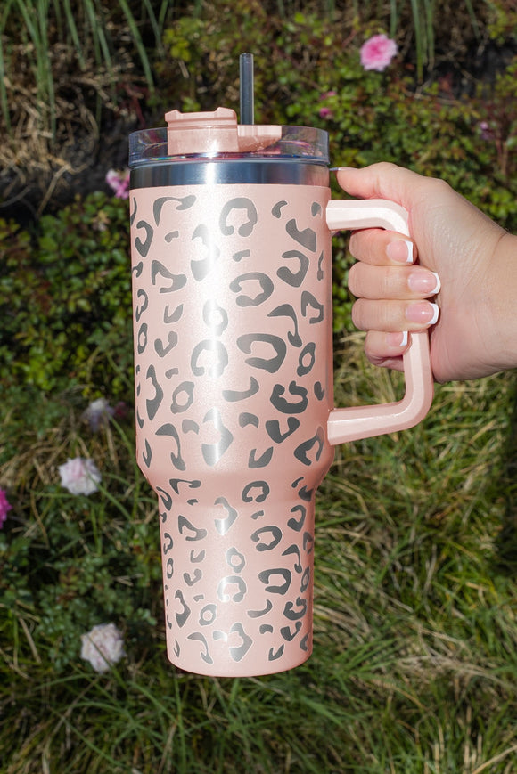 Leopard Spotted Insulated Cup 40oz
