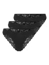 Only Chloe Lace Underwear Brazil 3 pack