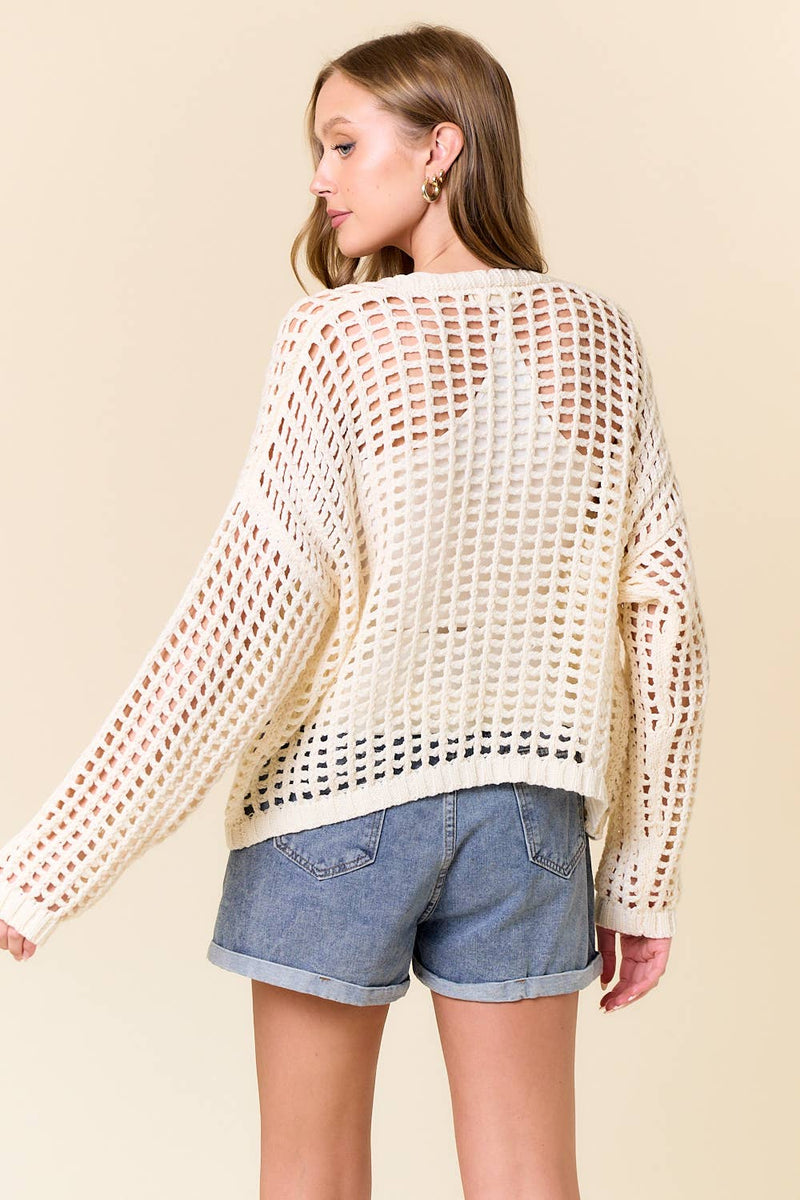 Mikayla Crochet Cardigan