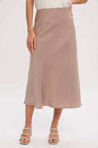 Tyra Satin Skirt