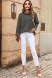 Gracie Striped Turtleneck Sweater