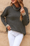 Gracie Striped Turtleneck Sweater