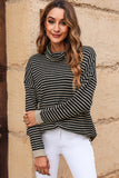 Gracie Striped Turtleneck Sweater