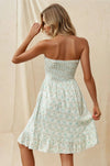 Miley Smocked Ruffle Tube Dress