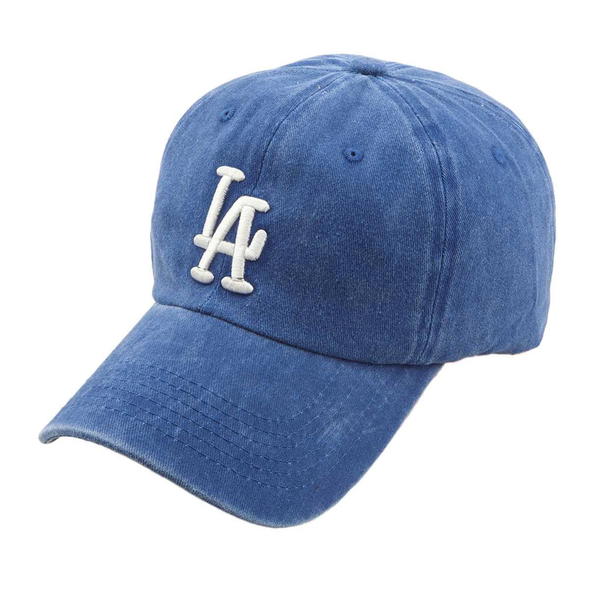 LA Embroidered Baseball Cap