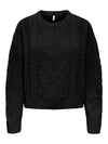 Only Elly Life Cable Knit Sweater