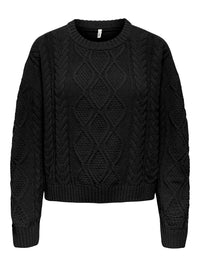 Only Elly Life Cable Knit Sweater