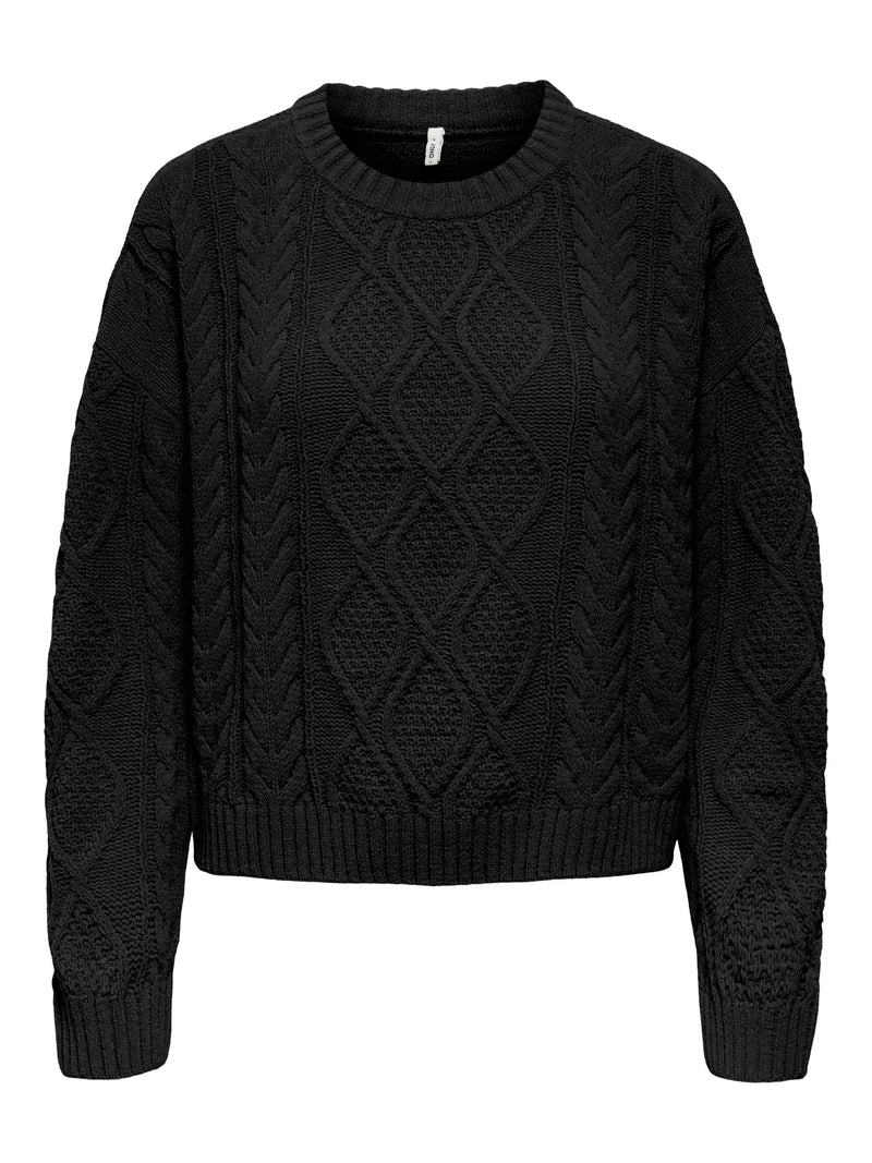 Only Elly Life Cable Knit Sweater