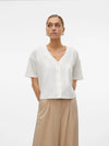 Vero Moda - My Milo 2/4 V-neck Blouse