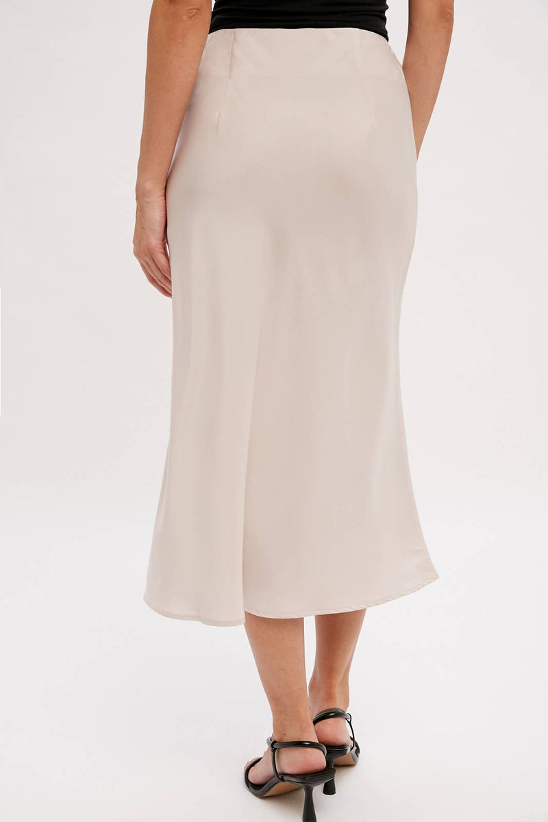 Tyra Satin Skirt