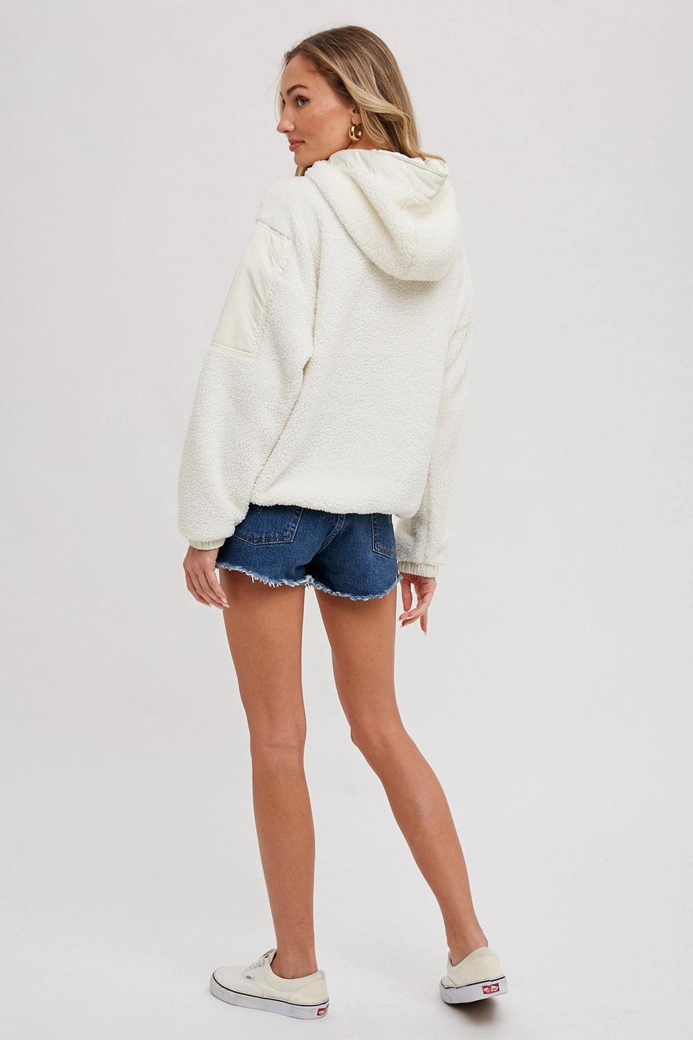 Shearling hoodie 2025