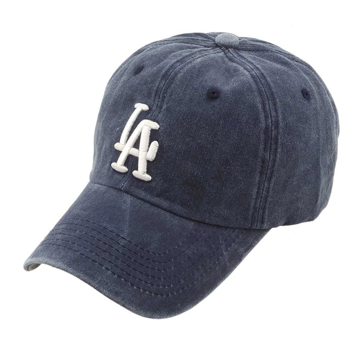 LA Embroidered Baseball Cap