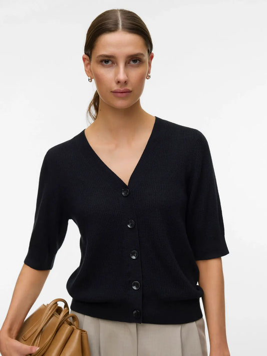 Vero Moda - New Lex 2/4 V-Neck Cardigan