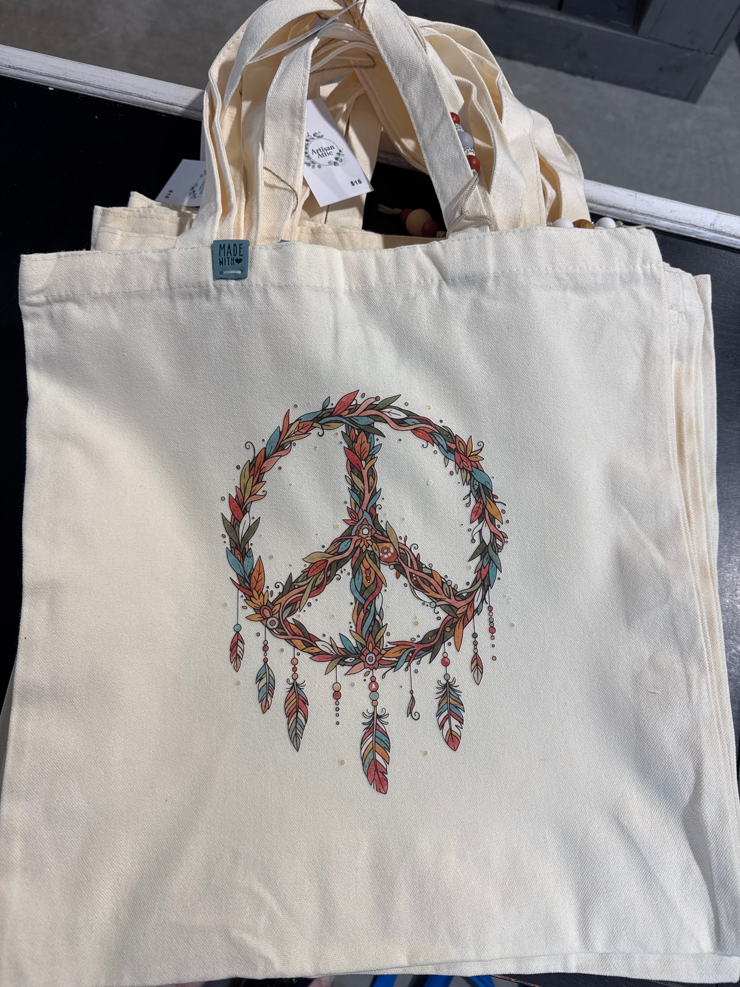 Artisan Attic Tote Bag