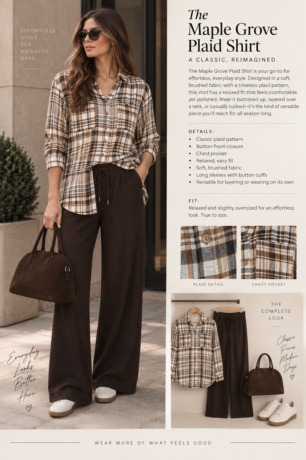 The Maple Grove Plaid Shirt