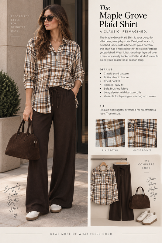 The Maple Grove Plaid Shirt