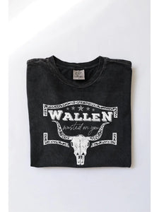 Wallen Wasted on You Graphic Tee