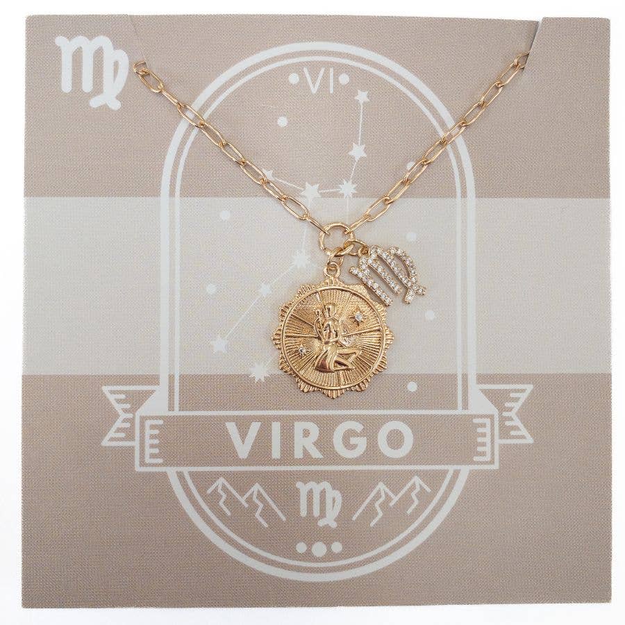 Zodiac Medallion Necklaces