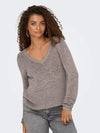 Only Geena L/S V-Neck Sweater