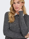 Only Dolly Woven Mix Pearl Sweater