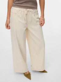Vero Moda Valeria Midrise String Straight Leg Jeans