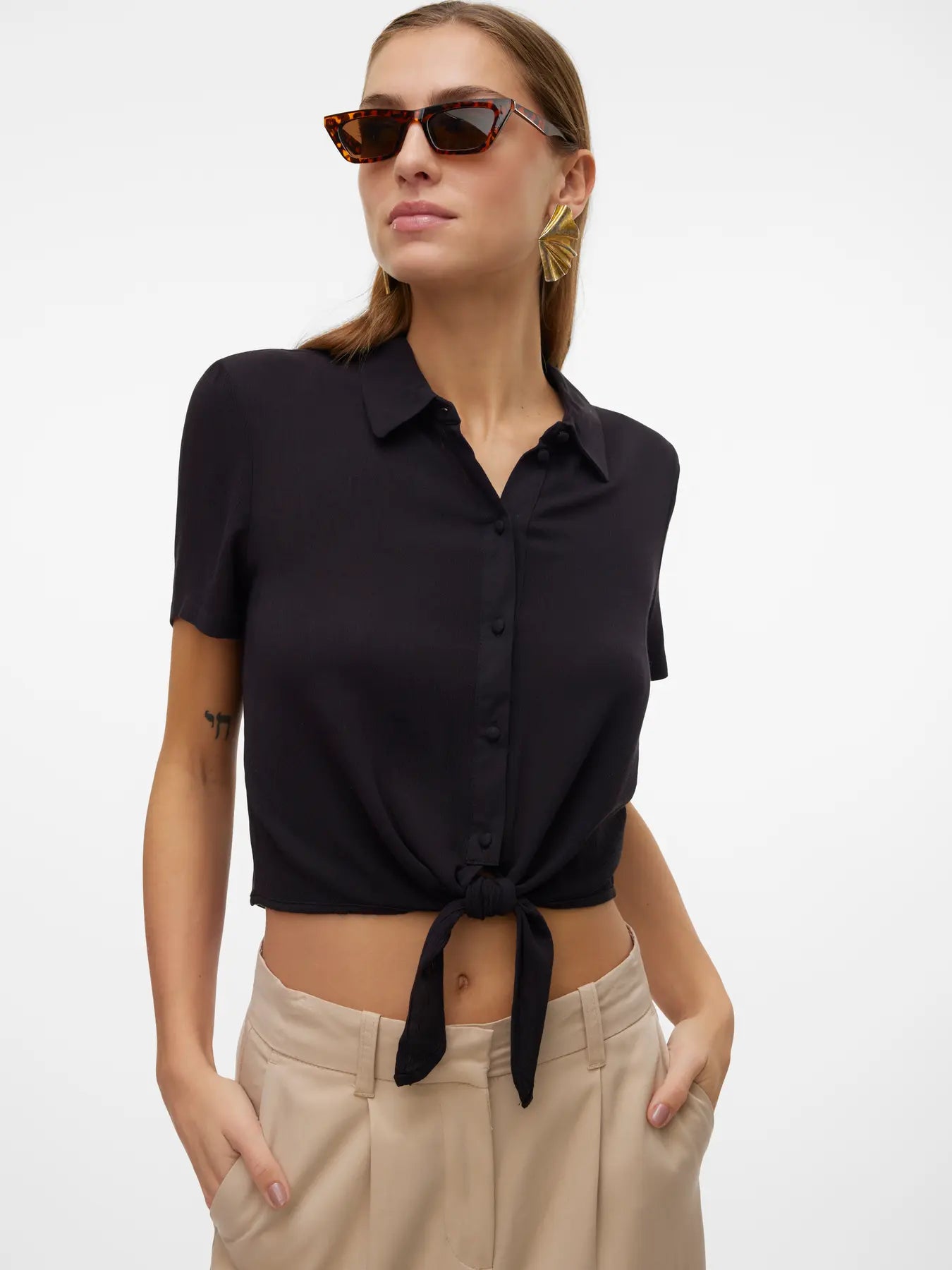Vero Moda - Menny Tie Shirt