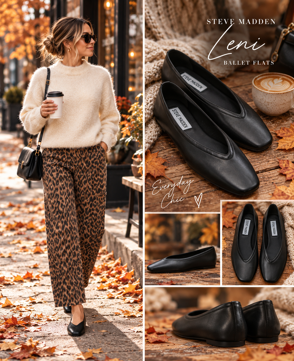 Steve Madden - Leni Ballet Flat Shoe