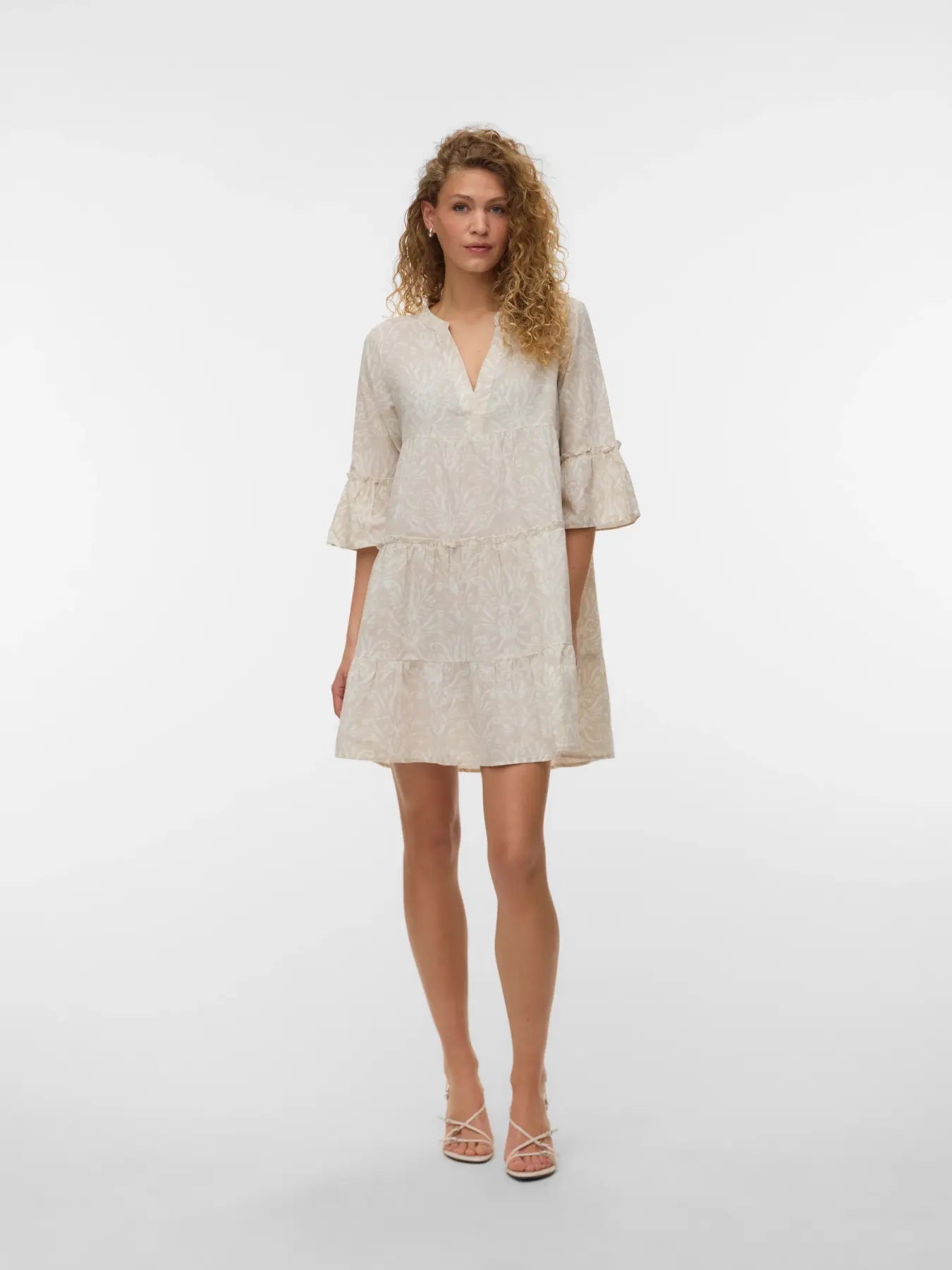 Vero Moda- Dicthe 3/4 Cotton Dress