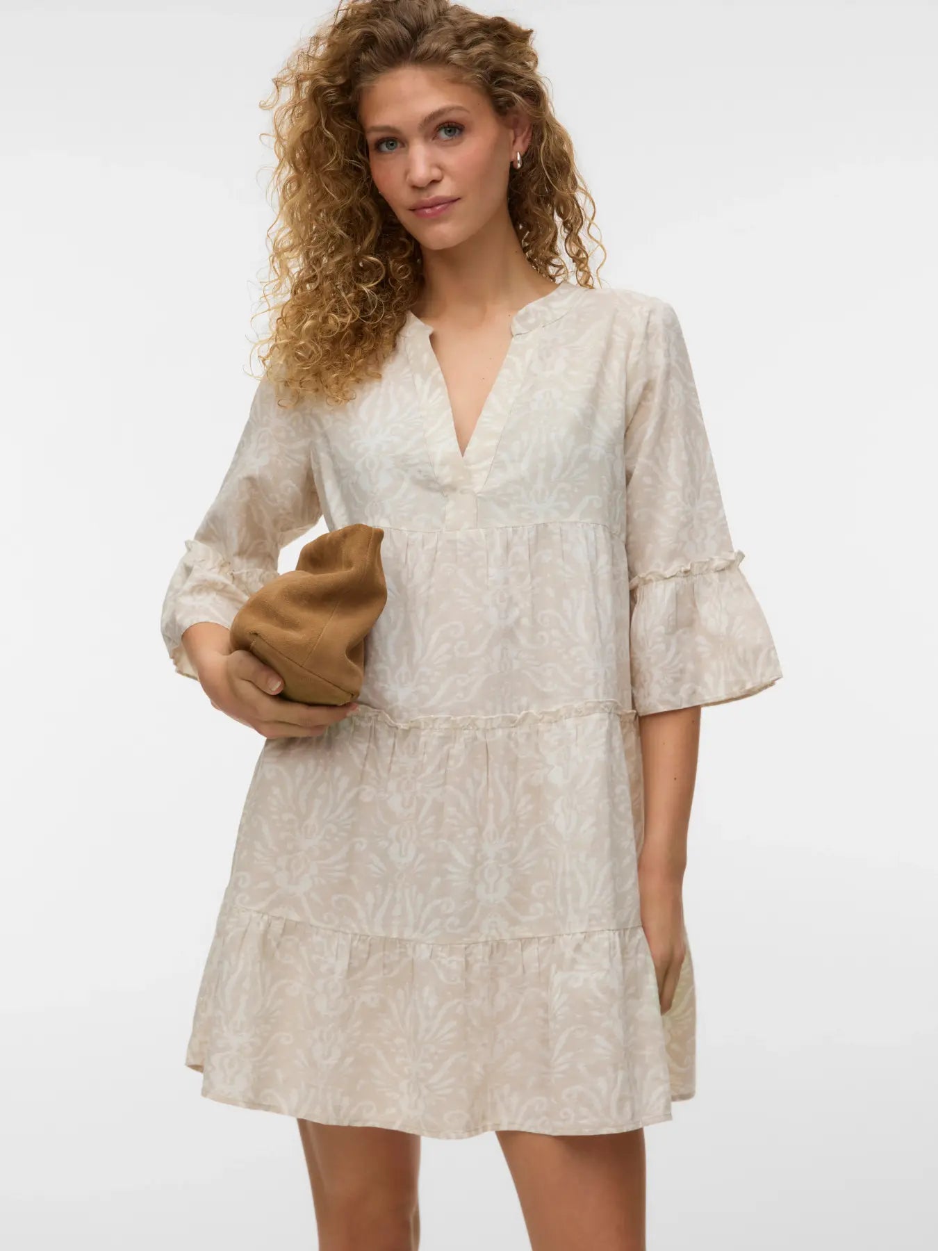 Vero Moda- Dicthe 3/4 Cotton Dress