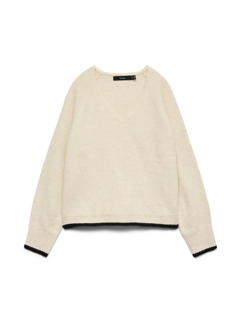 Vero Moda Aquarius V-Neck Raglan Sweater