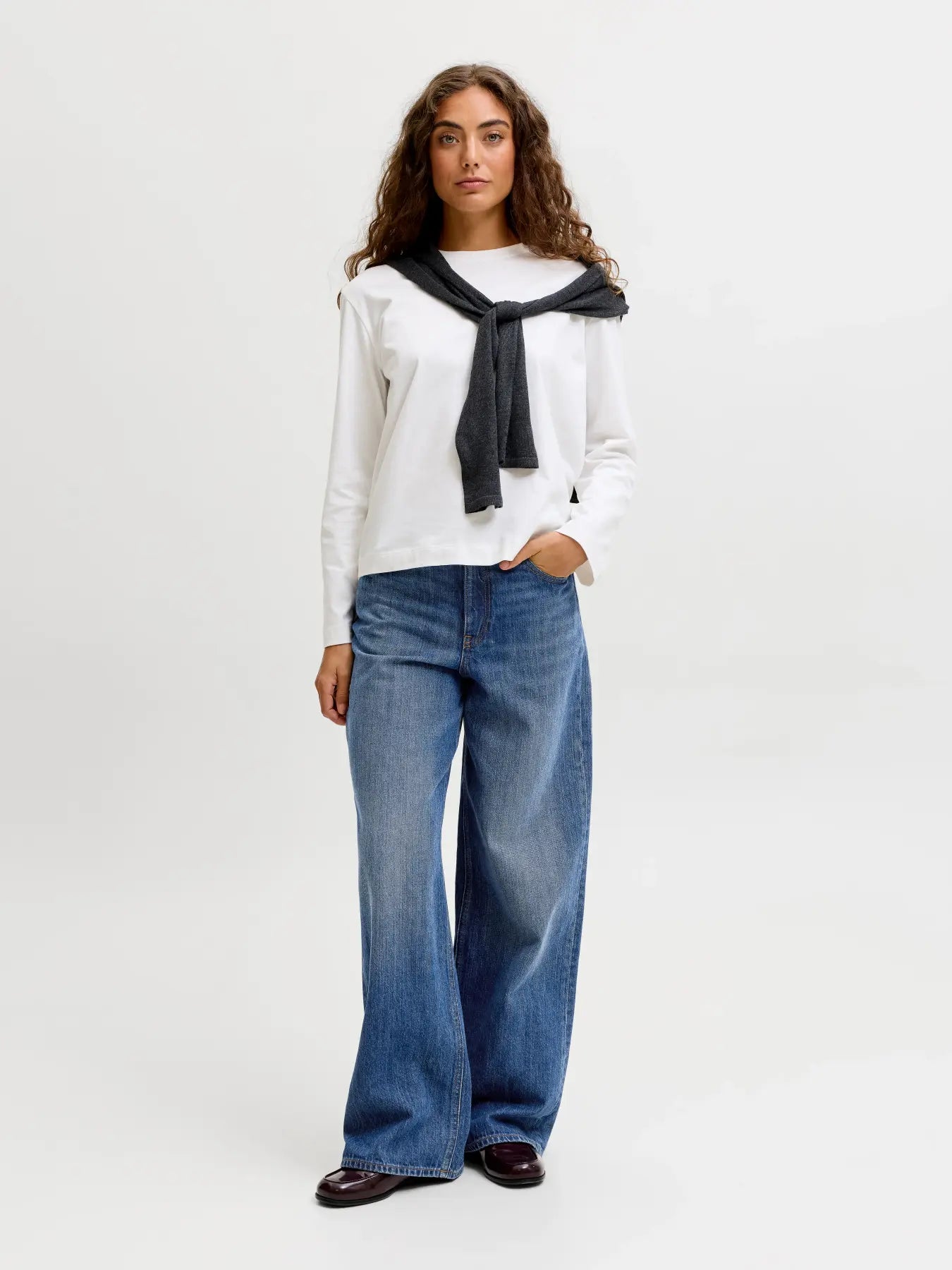 JJXX- Tokyo Wide High Rise Denim Jeans