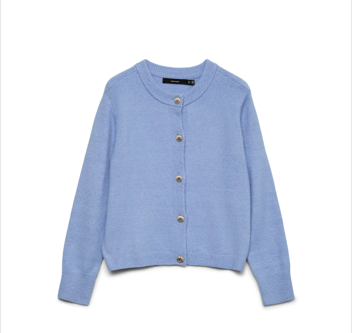 Fiona Short Button Cardigan