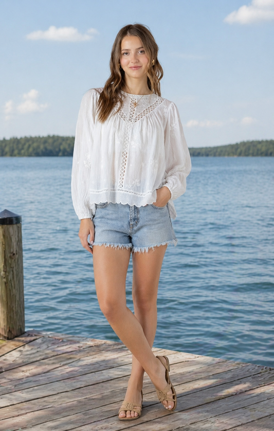 DEX- Crochet Blouse