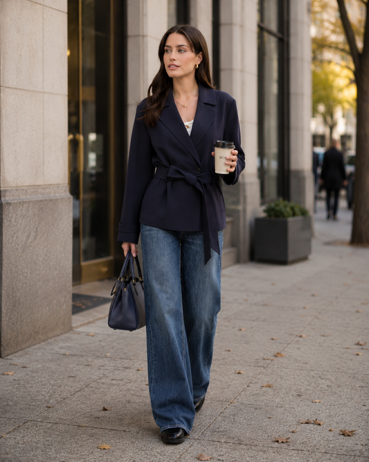 The After Hours Belted Blazer