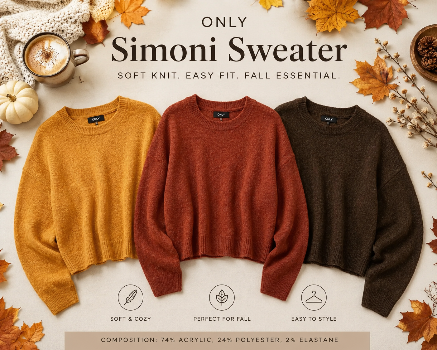 Only- Simoni Sweater