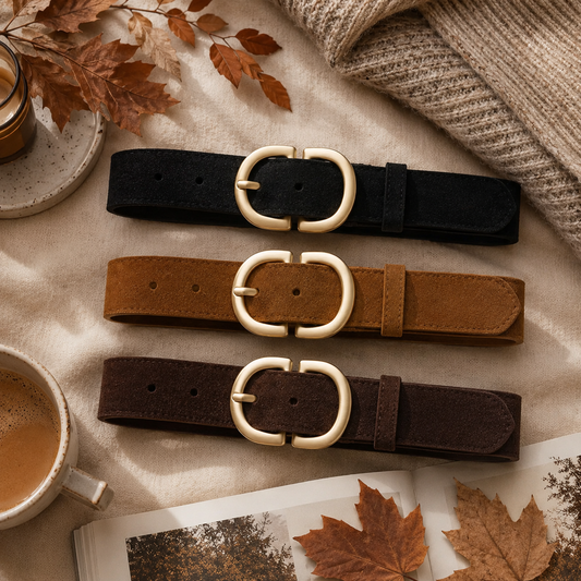 Pieces- Juva Suede Jean Belt
