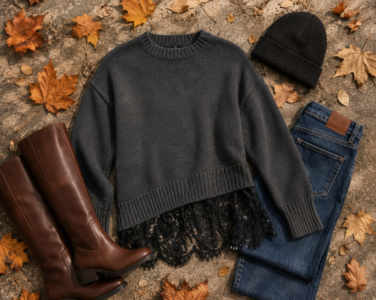 Only - Evie Lace Sweater