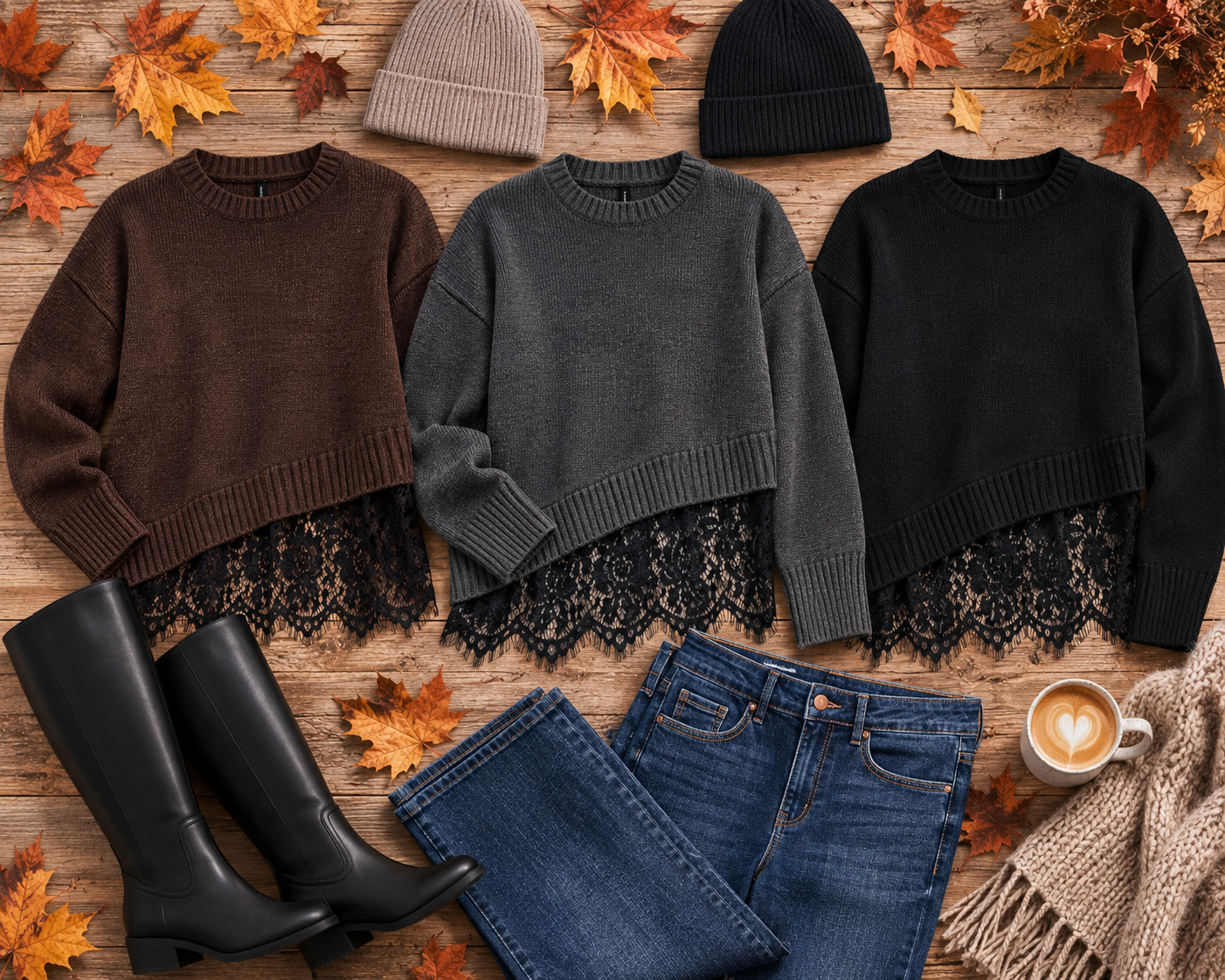 Only - Evie Lace Sweater