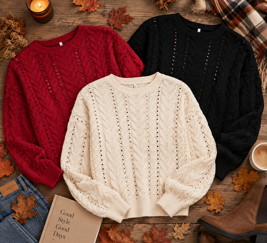 Only- Elly O-Neck Sweater