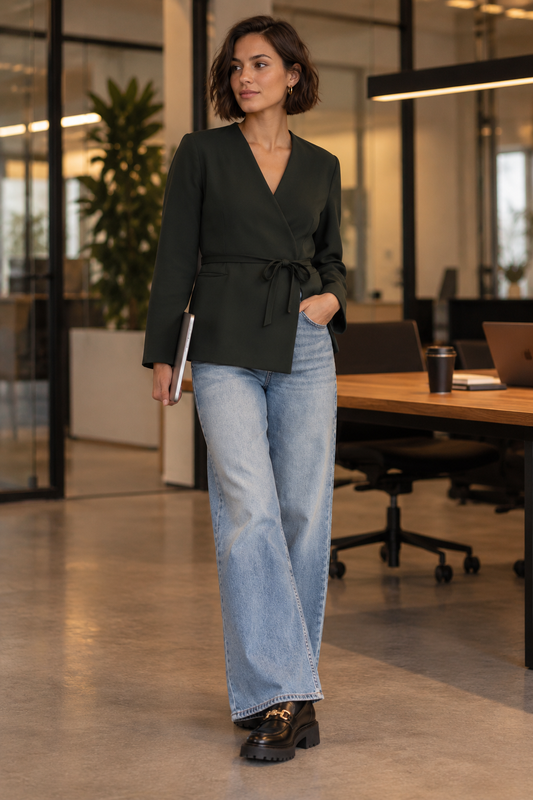 Aware - Tenora Wrap Blazer