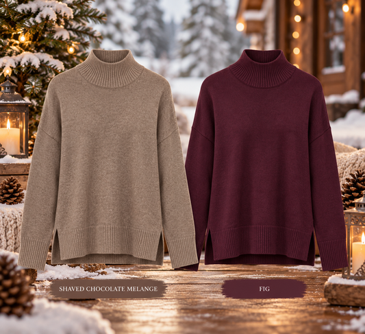 Only - Mary High Neck Sweater