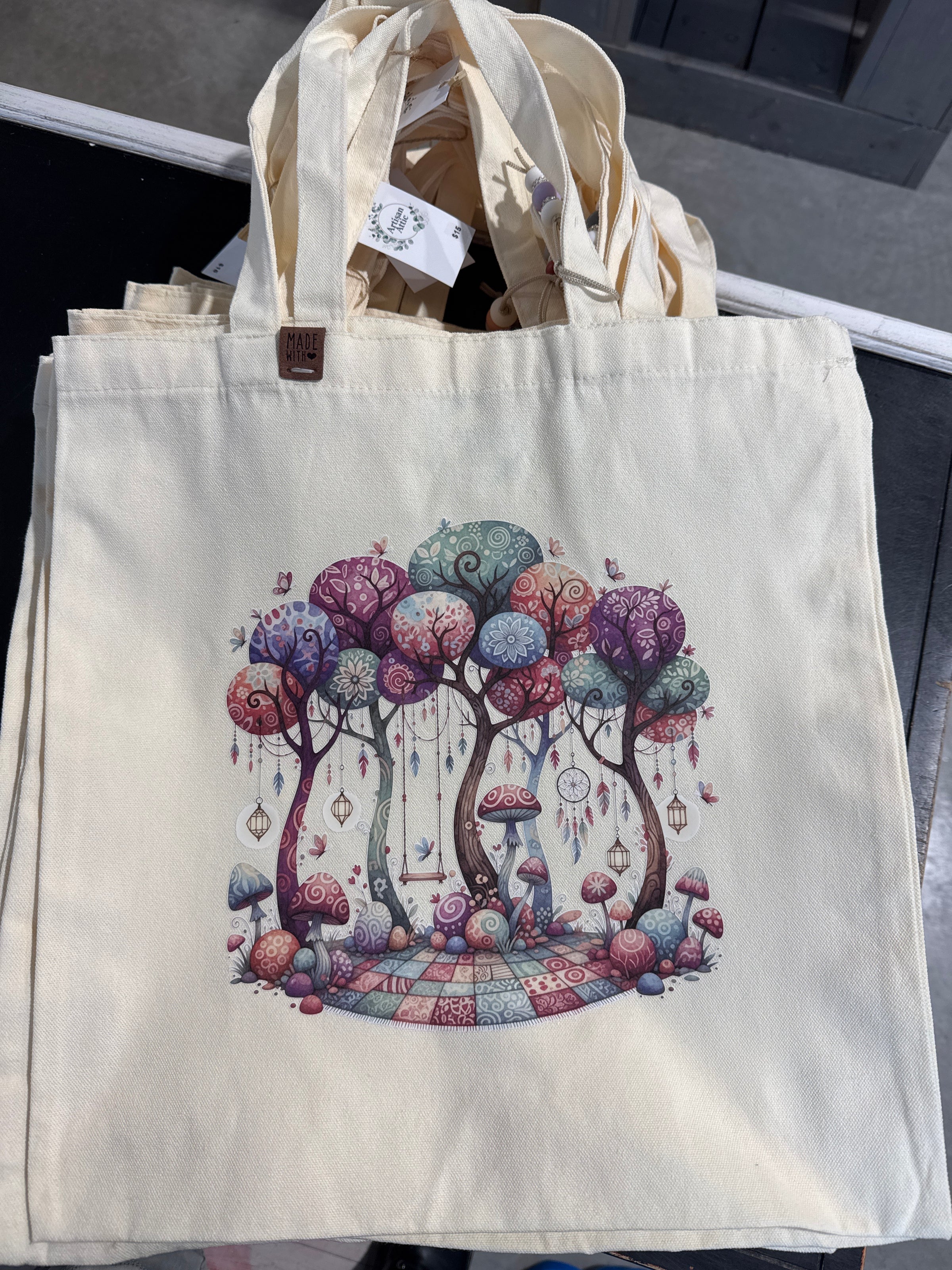 Artisan Attic Tote Bag